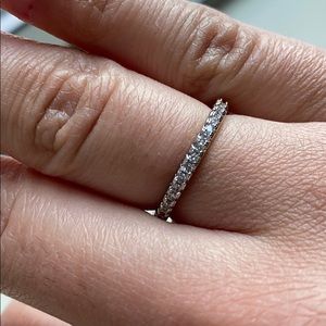 Eternity Band - CVD Diamond & Platinum